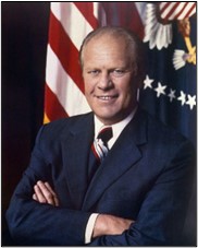 Portrait of Gerald Ford, the 38th President of the United States.